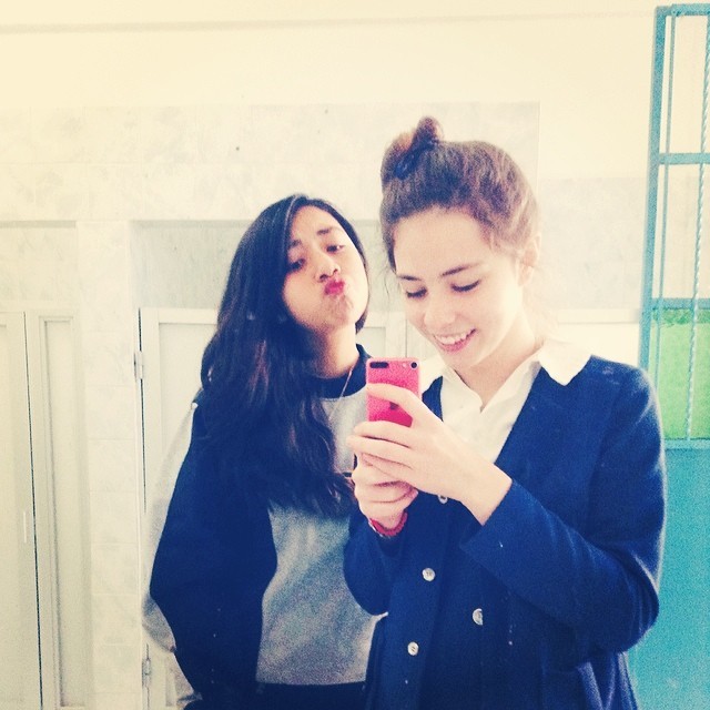 Besitos desde el baño :3 #instabeauty #instafriend #friend #beauty #beautiful #besos