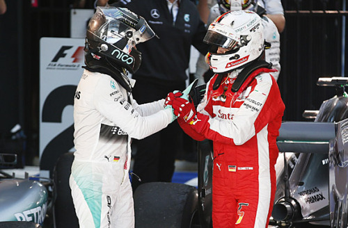 Through The Years: Nico Rosberg And Sebastian Vettel 