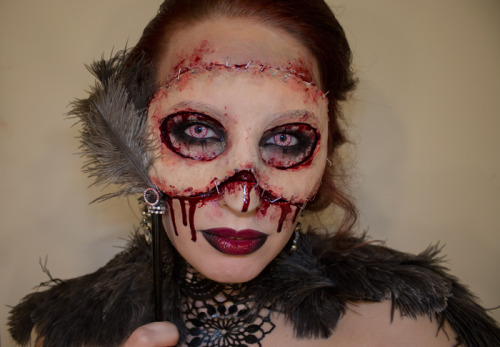 halloweencrafts:Halloween Masquerade Masks FX Makeup from Sandra Holmbom here. For more Halloween an