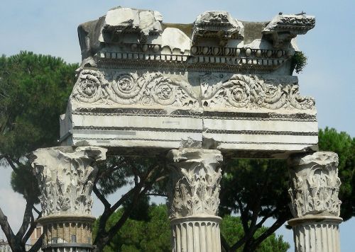 italianartsociety:Julius Caesar dedicated the Temple of Venus Genetrix in Rome on this day in 46 BCE