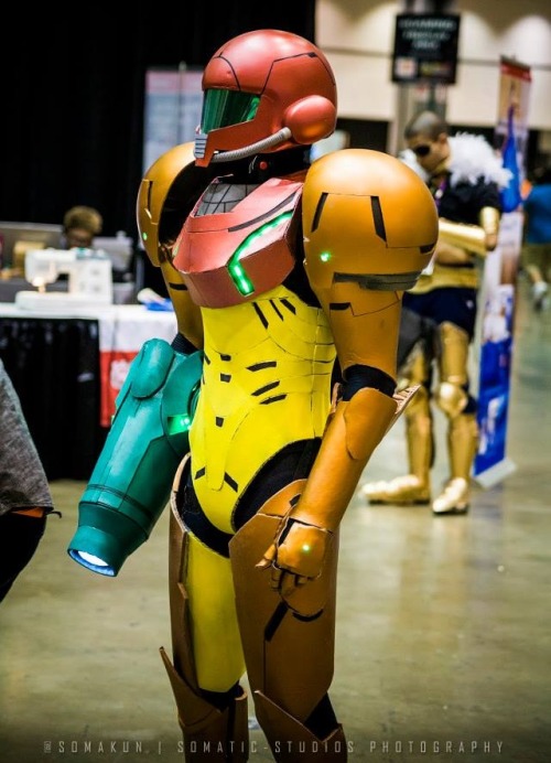 Candid (Samus Aran Cosplay - Anime Expo 2015) by d-slimwww.facebook.com/dslimcosplay