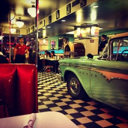 lovethe50s:  The diner last night #lori’s#diner