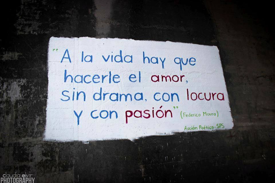 Accion Poetica En Tumblr Asi De Rico Somos Poesia En Facebook Somos