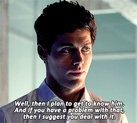 magswoods: alec lightwood + standing up for his boyfriend (ง’̀-‘́)ง