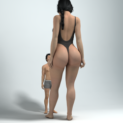 fetish3d:  Half Pint 3