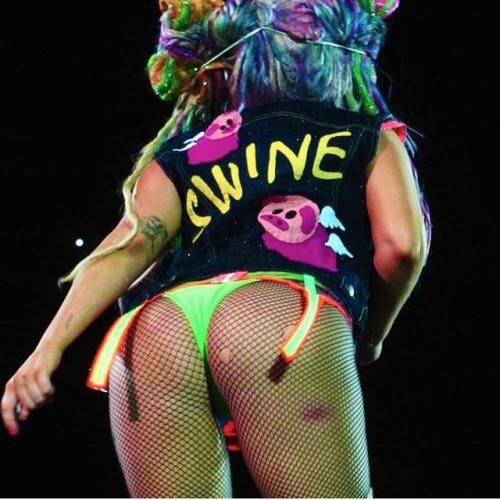 Porn photo Gaga's Juicy Ass