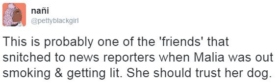 screengeniuz: bellygangstaboo:     “Malia thinks it’s funny”     😂😂😂😂😂😂