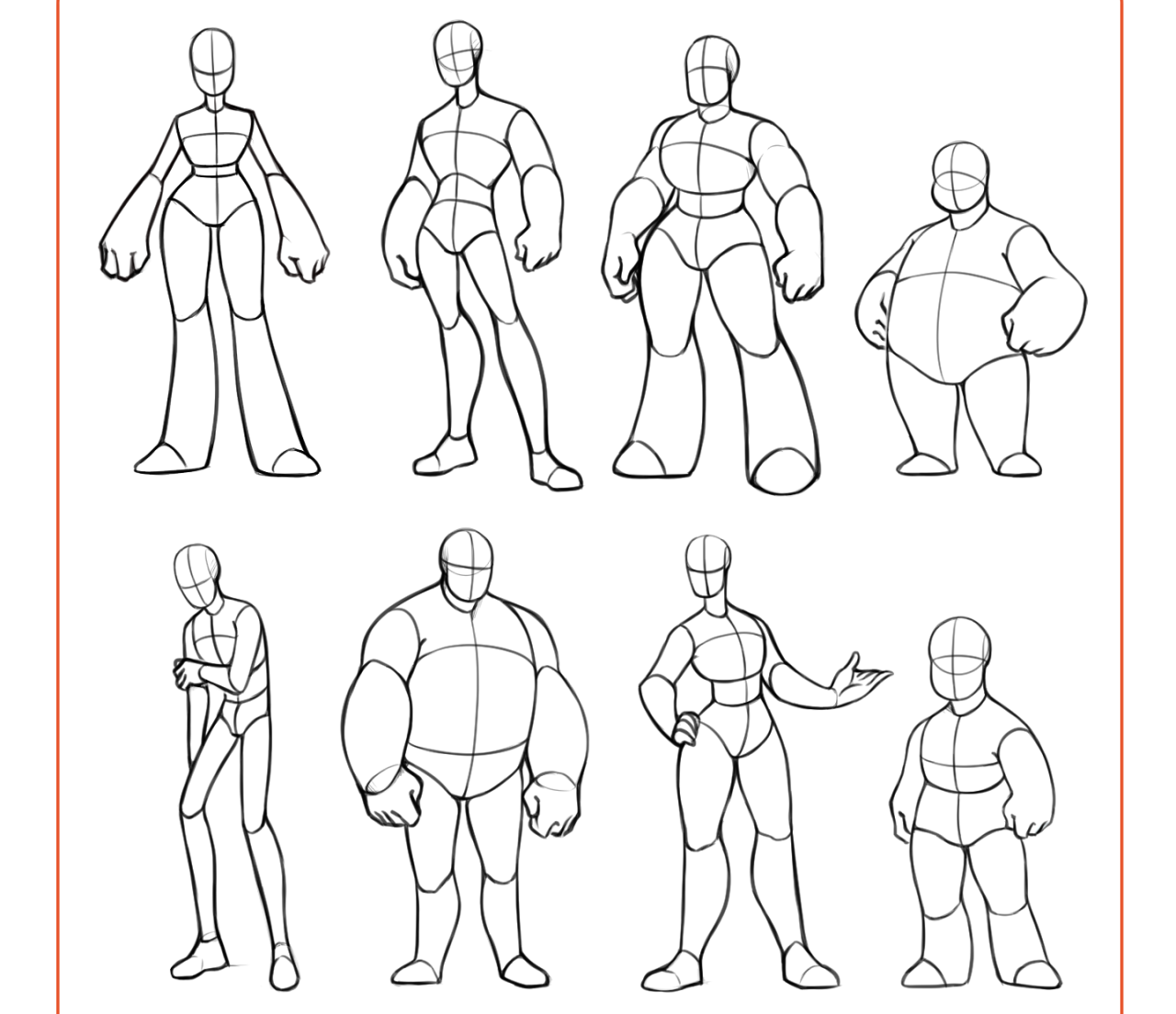 Luna ? — This reference sheet includes 50+ body types for...