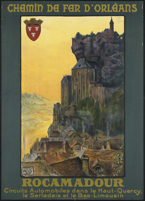 Rocamadour by Boston Public Library File name: 08_05_000027 Title: Rocamadour. Circuits automobiles 