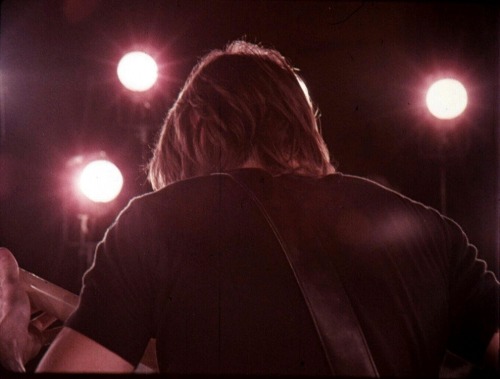 Roger Waters  Pink Floyd filming Live at Pompeii, Paris France, December 1971. © Adrian Maben.