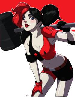 sexysexyart:    Harley Quinn Pin Up by Mro16  