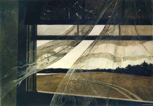 Andrew Wyeth, Wind from the sea, 1957