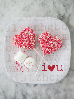 miscellaneousdesserts:  Rice Krispie Valentine