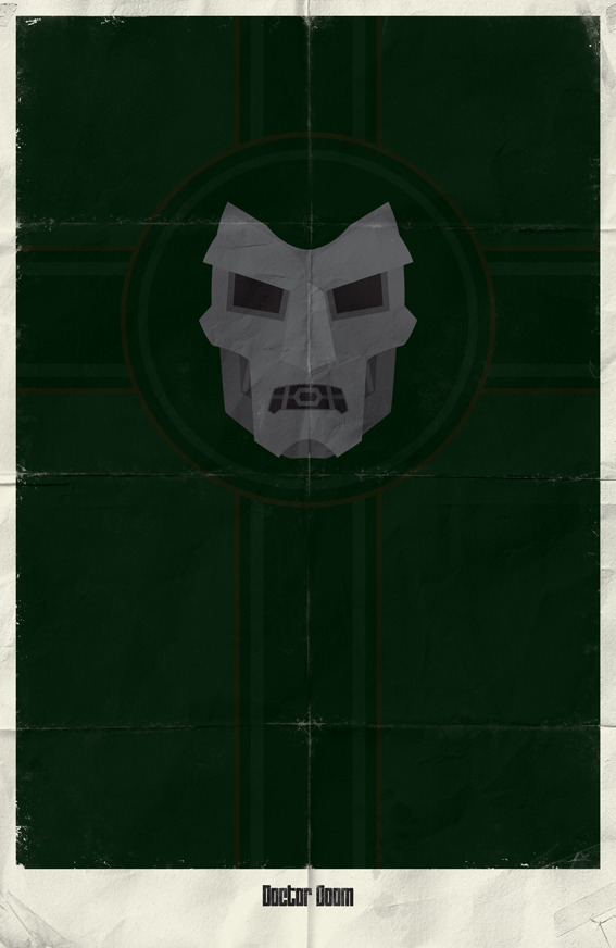 imthegdbatman:               Fantastic Four Posters   -  Marko Manev  