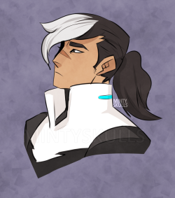 Mintyskulls: If Only Shiro Kept His Hair Long ;-; (Feat Him Having Bangs Bc His Dumb