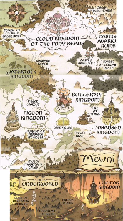 The Kingdom of Mewni from Star and Marco’s Guide to Mastering Every DimensionBuy this book. Seriously. It’s one of the best things ever.