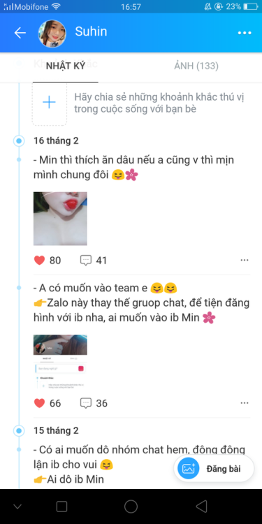 minlun510: Min làm biếng chơi vk với twitter nên chỉ chơi bên zl th nhe 092788402