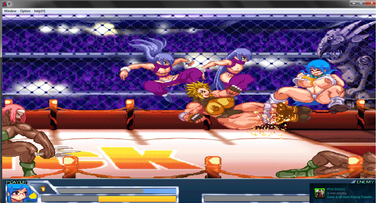 Why am I playing this?  lol  Also that Dio looking chick bodied me.