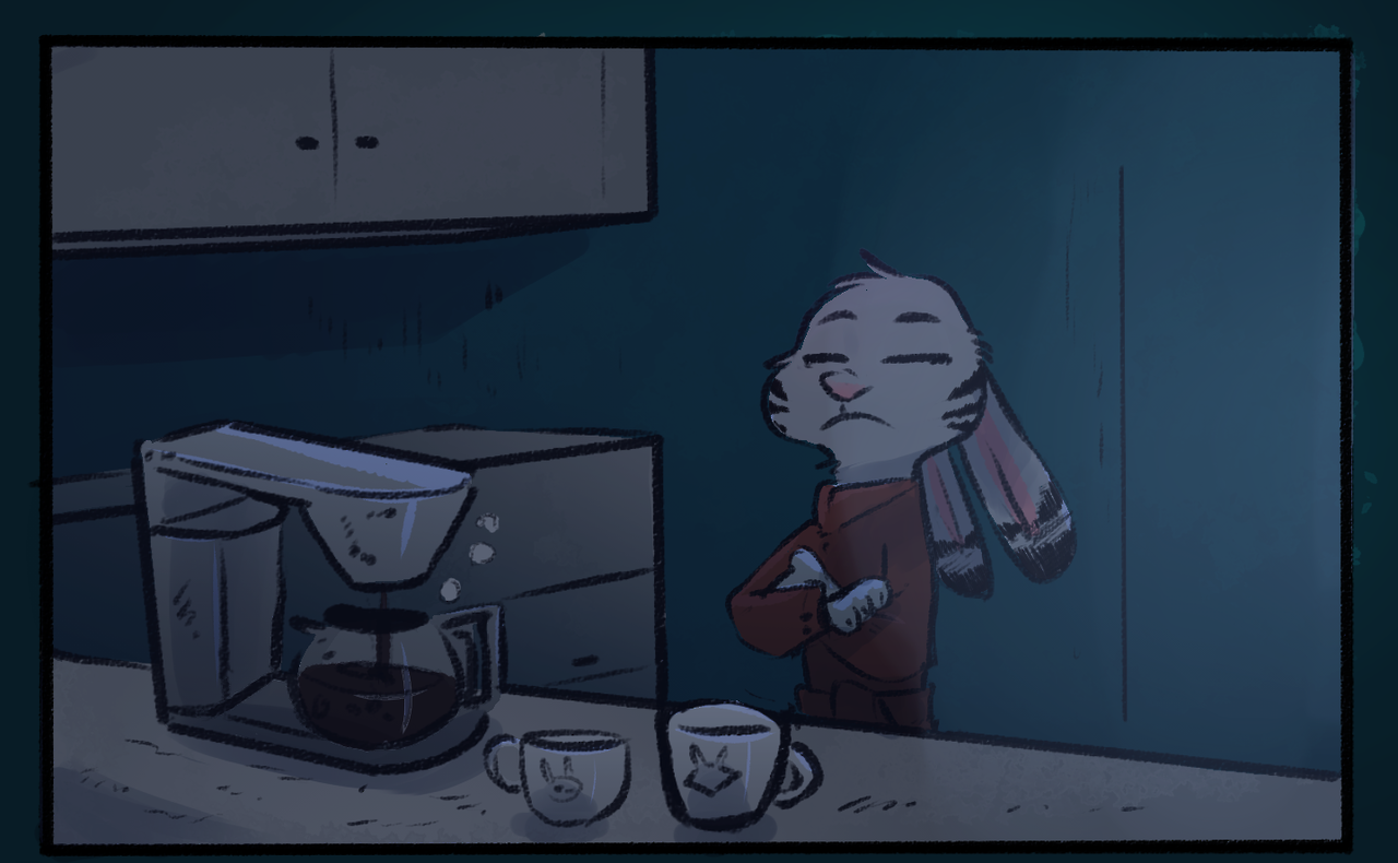 mistermead: ahappypichu-mod:  Morning Coffee Collab with Mead. Full-Res: Here   Had