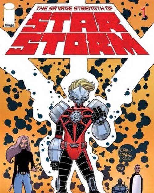 My brother Drew @drewcraigart has his 1st comic coming out in MAY from @imagecomics!
STAR STORM is a love letter to the superheroes & pop culture of our youth. (and I’ll be doing the B covers)
Tell your comic shop you want it on your pull-list using...