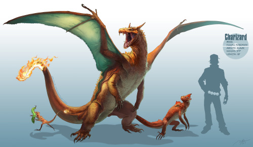 saveroomminibar:  Pokemon Realism Redesign by RJ Palmer.  DeviantArt - Tumblr - Society6 