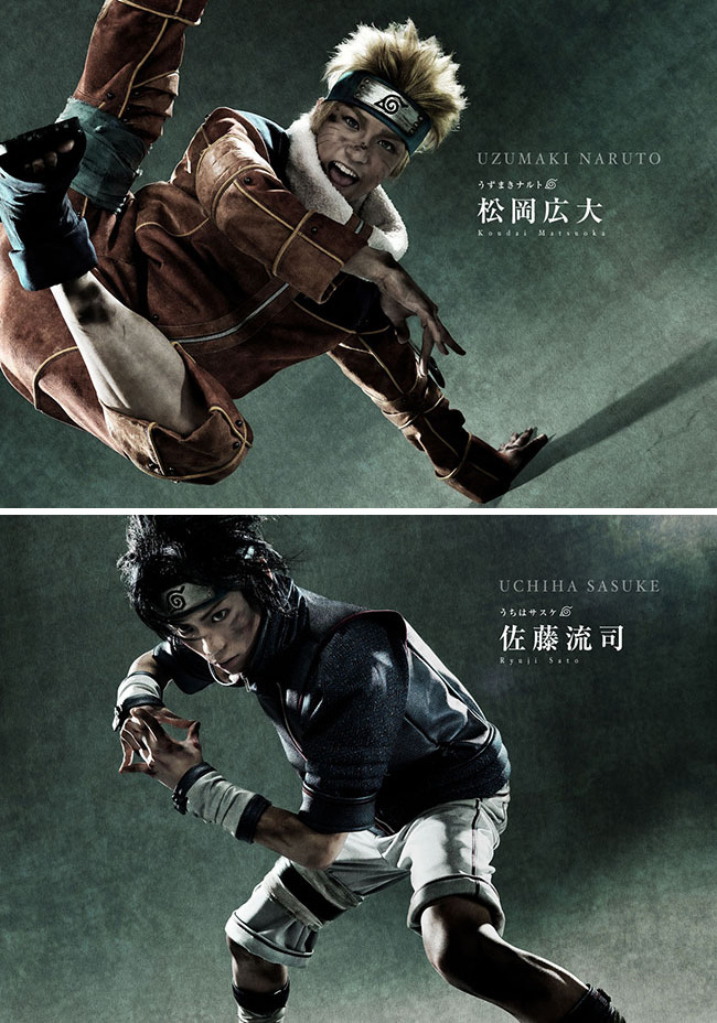 Naruto stage play cast -website-This cast is really cool ♥‿♥ 