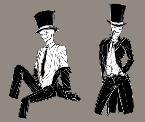 patty-plmh:  I… i think i drew Black Hat too attractive… i don’t know, send help.