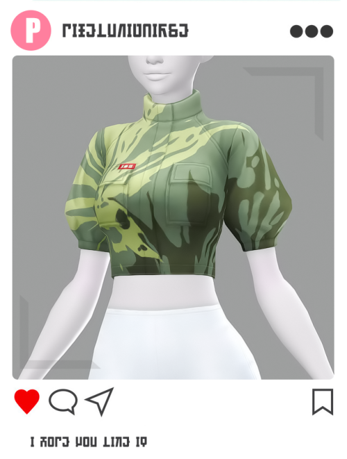 pixelunivairse:Another Eco Life edit ‍♀️Hope you like themPuff Sleeves Jacket (tucked in).➡Download.