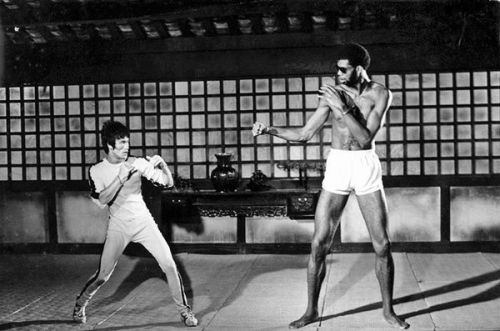 Porn theacademy:  Bruce Lee and Kareem Abdul-Jabbar photos