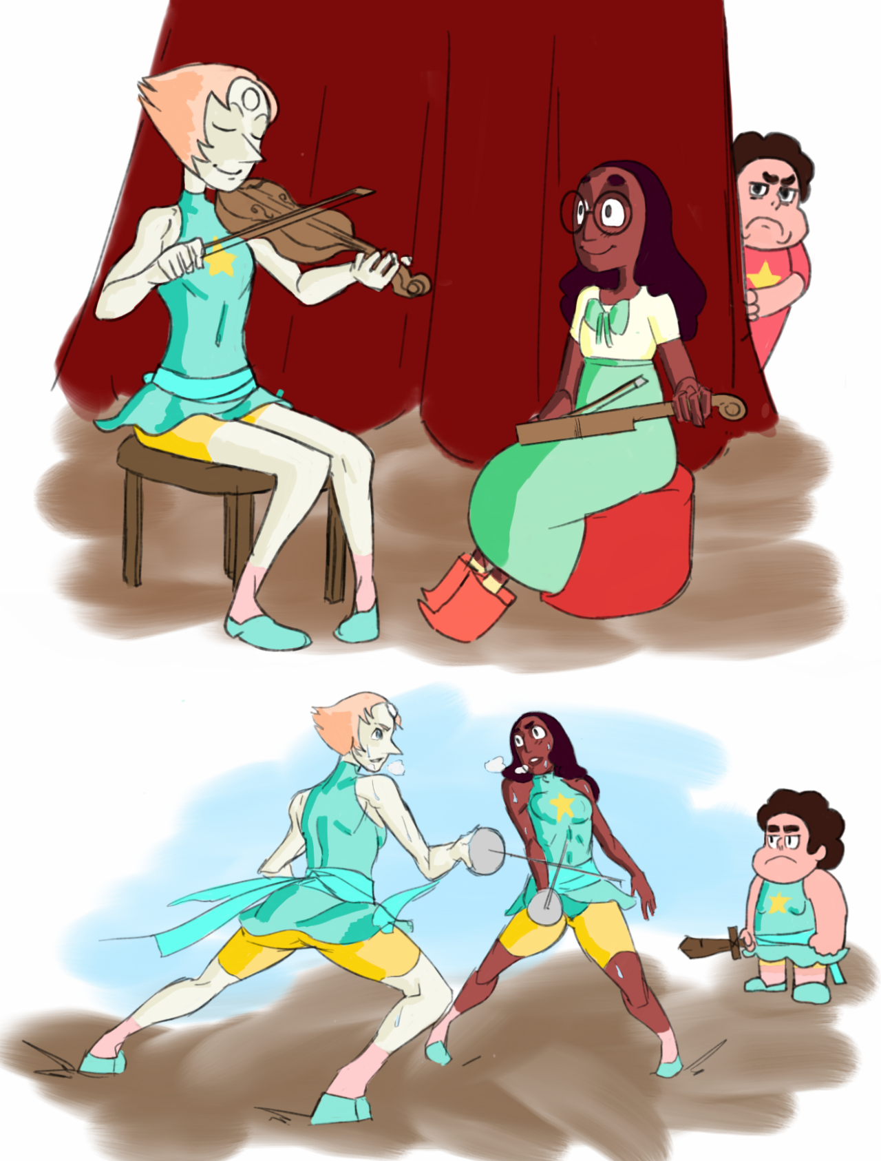 I hope Pearl and Connie get to hang out more in Season 2 (if the two of them survive