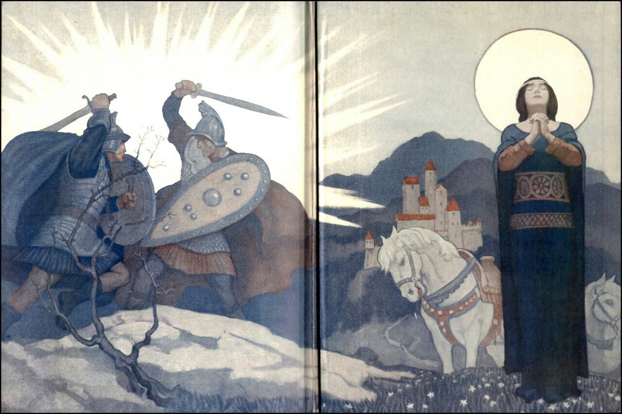 ungoliantschilde:  &lsquo;the Legends of Charlemagne&rsquo;, was illustrated
