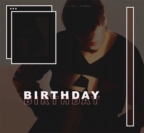 Happy Birthday Yoongi, We Love You! [cr. Daschree]