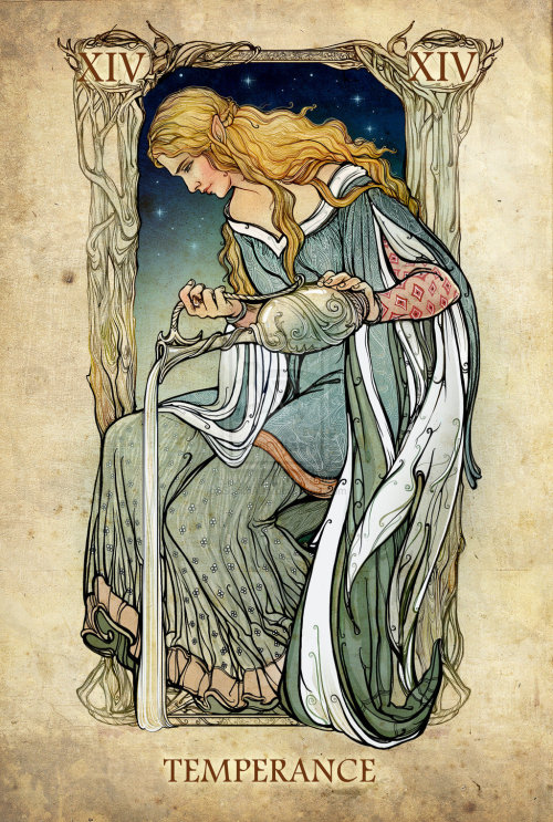 LOTR Tarot 2/2 by Sceith