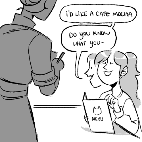 lisa takes yukina to a cat cafe