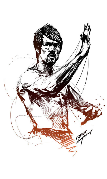 Bruce lee sketch