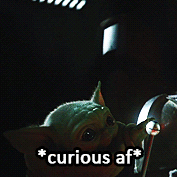 flamingdumpsterkittn:  mandalomera:  are you baby yoda af? [insp] | [mando af]   Right now I’m hungry bby 