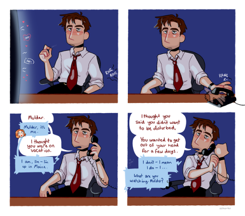astrofyre:AGENT Mulder i am standing here in the RAIN and the MUD and the RAIN