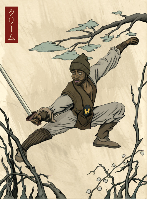 pyramidmirrors:  The Wu-Tang Clan shaolin style by Kevin Alexander 