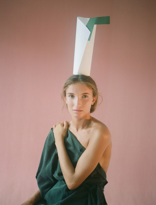 palomawool: Zoe Philine is an artist, she’s German, lives in Amsterdam but grew up in Barcelona. She came in July and we’ve spent 3 months together. She made 9 hats for paloma wool (among a lot of other things). Here are the pictures. Love you Zoe.