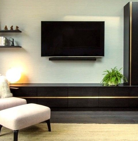 Modern Family Room - Open