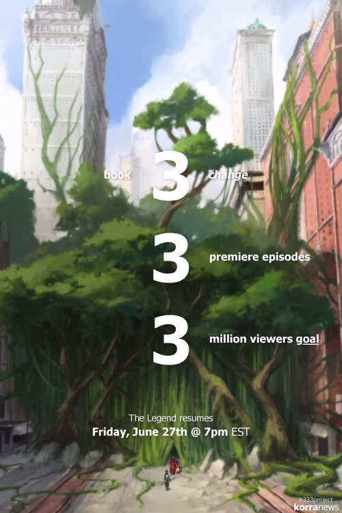 korranews:  Korranews presents: the 333 project. Book 3: Change. 3 premiere episodes.