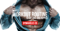 gymaaholic:  Men, you want to get big !?Visit