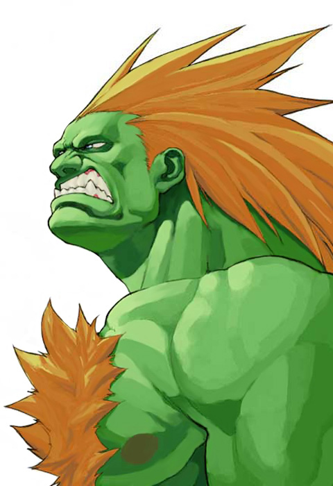 thevideogameartarchive:Blanka‘@StreetFighter EX3′PlayStation 2@arika_co_jp