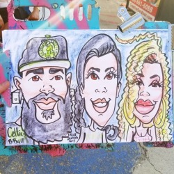 Caricature done at Dairy Delight. Summer