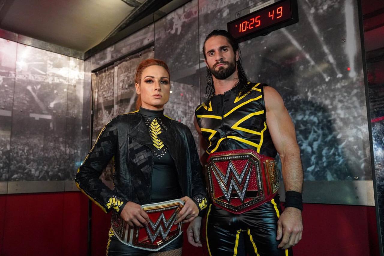 WWE Women 🎄 — ~ Becky Lynch and Seth Rollins ~