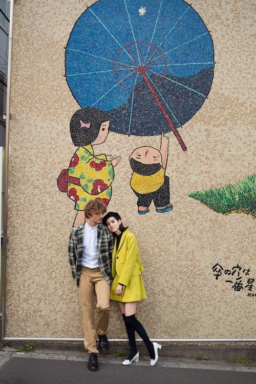 monstreux:
“ Discover the blossoming romance between the hottest cover girl in Japan Kiko Mizuhara and the handsome French actor Niels Schneider revealed in the first pictures of Maison Kitsuné Fall/Winter 2013-14 lookbook!
Artfully shot by Kotori...