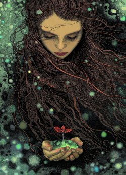 celtic-forest-faerie:  {The Prayer} by {Magdalena}