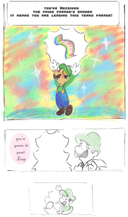rotten-dan-art:HAPPY PRIDE YALL!!!!this was inspired by my own edit on this sprite hehe,Im gonna mak