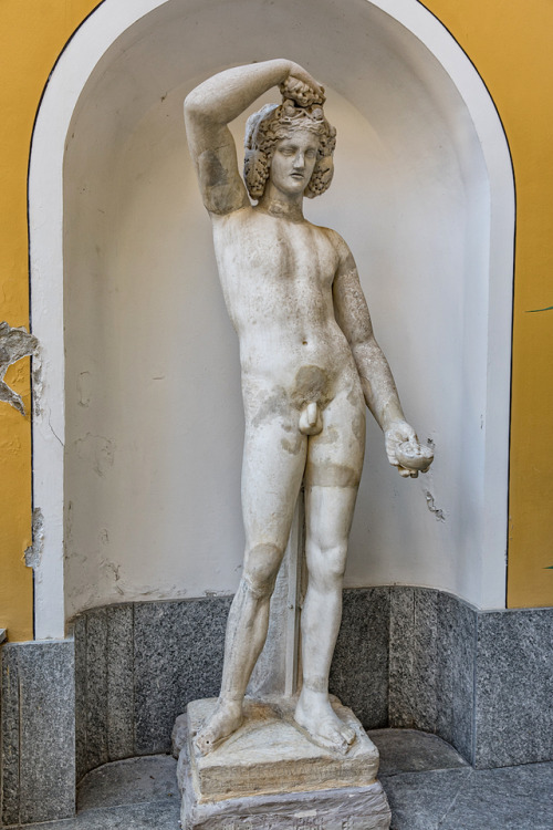 greekromangods:Bacchus2nd century BCRoman sculptorMarbleMuseo di Arti Decorative Accorsi-Ometto** Vi