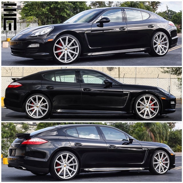 Exclusive Motoring Worldwide: #Porsche #Panamera with painted red brake ...